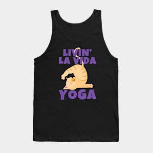 Livin' La Vida Yoga Cat Tank Top